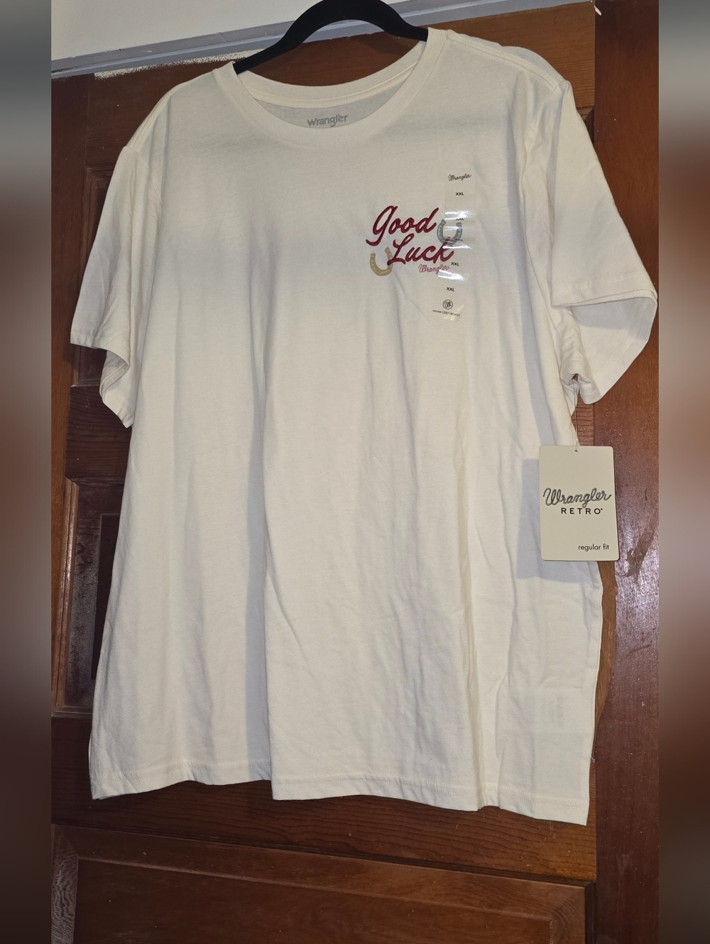 Wrangler Retro 'Good Luck' Short Sleeve Crew Tee